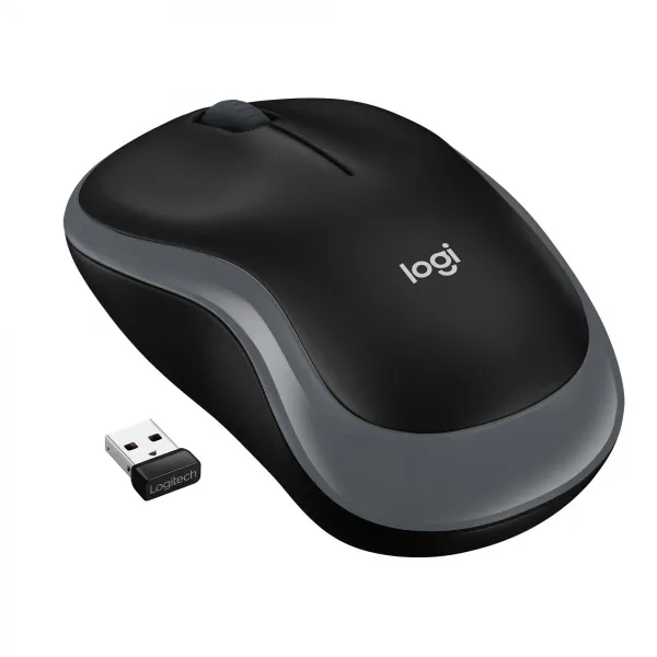 Logitech M185 ratón Oficina Ambidextro RF inalámbrico 910-002238