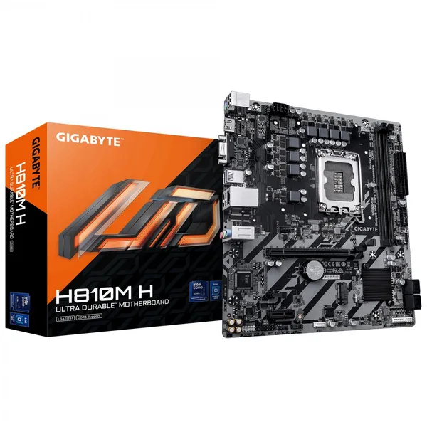 GIGABYTE H810M H placa base Intel H810 LGA 1851 (Socket V1) H810M H