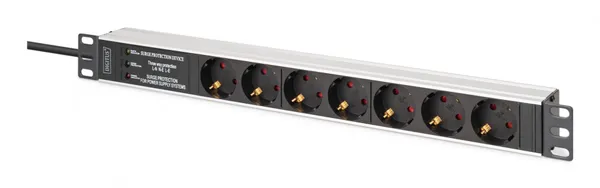 Regleta de alimentación PDU Rack 19" con protección contra DN-95441