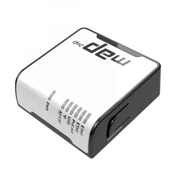Mikrotik mAP Negro, Blanco Energía sobre Ethernet (PoE) RBMAP2ND