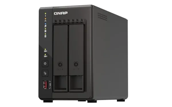 QNAP TS-253E NAS Torre Ethernet Negro J6412 TS-253E-8G