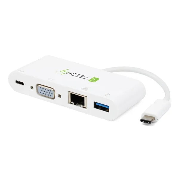 Techly IADAP USB31-DOCK2 Adaptador USB-C a USB-A IADAP USB31-DOCK2