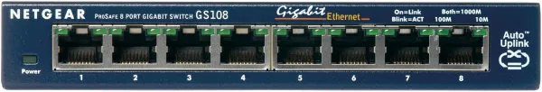 NETGEAR ProSafe 8-Port Gigabit Desktop Switch No administrado GS108GE