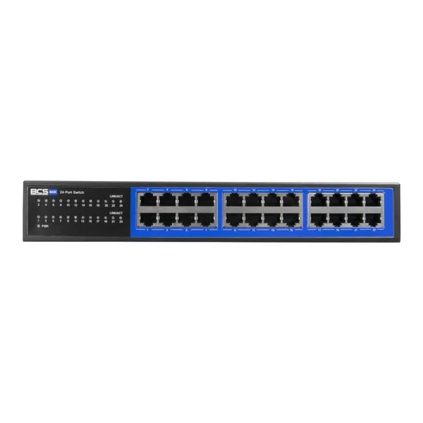 BCS BCS-B-S24G Switch Gigabit de 24 puertos RJ45 1Gbps BCS-B-S24G