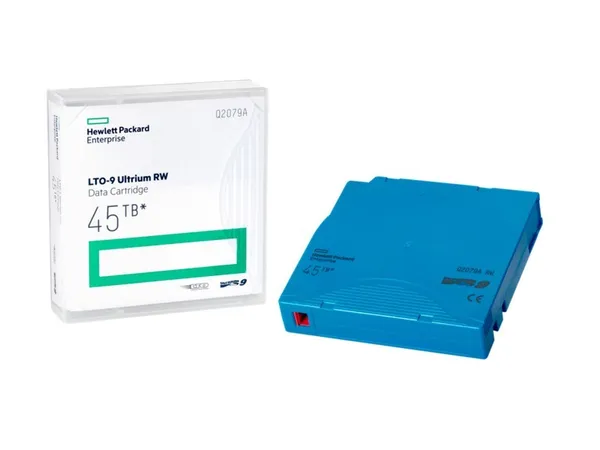 HPE LTO-9 Ultrium 45TB RW Non Custom Labeled 20 Data Q2079AN