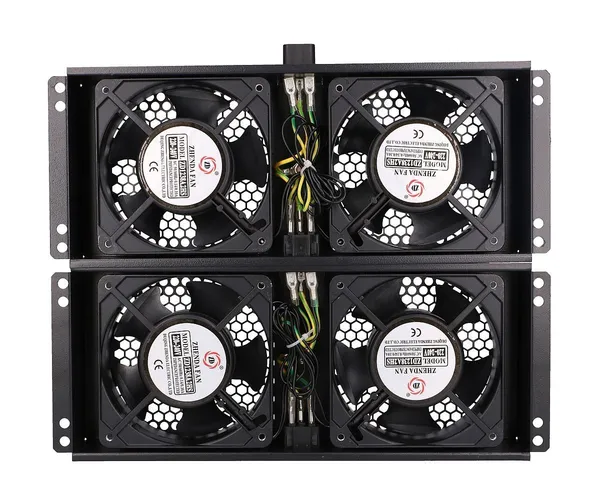 Extralink 4 WAY FAN UNIT WITH 2M EU PLUG Ventilador de EX.8673