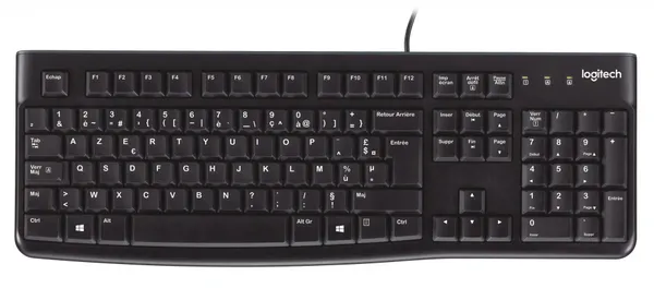 Logitech Keyboard K120 for Business teclado Oficina USB 920-002525