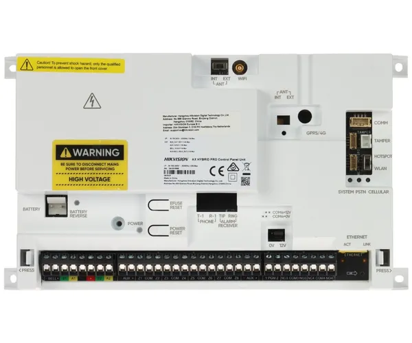 Hikvision DS-PA502-96 Unidad Central AX HYBRID PRO DS-PA502-96