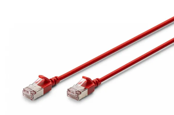 Cable de parcheo slim RJ45-RJ45, Cat. 6A, F/FTP, AWG DK-1632-A-003S-R