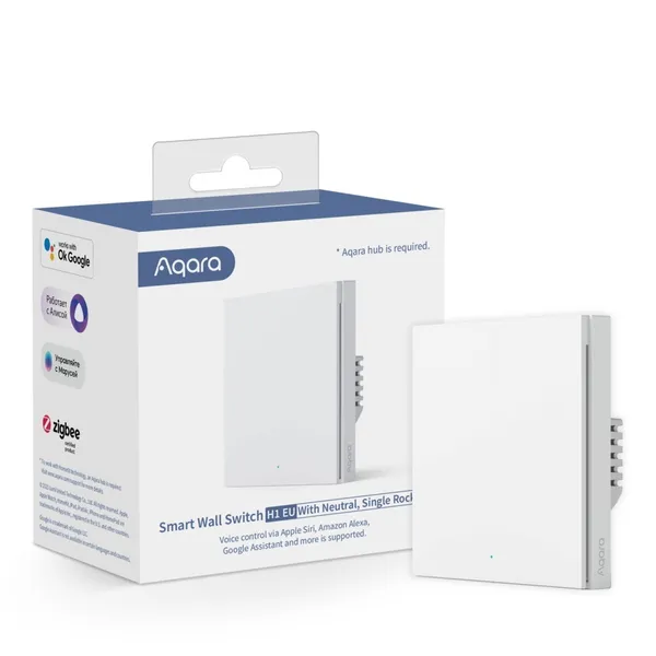 Aqara WS-EUK03 interruptor de luz Policarbonato (PC) Blanco WS-EUK03