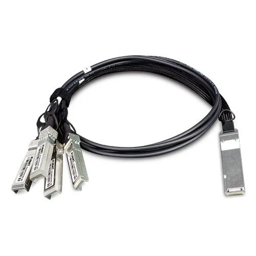 PLANET CB-QSFP4X10G-1M cable de fibra optica QSFP+ 4x CB-QSFP4X10G-1M