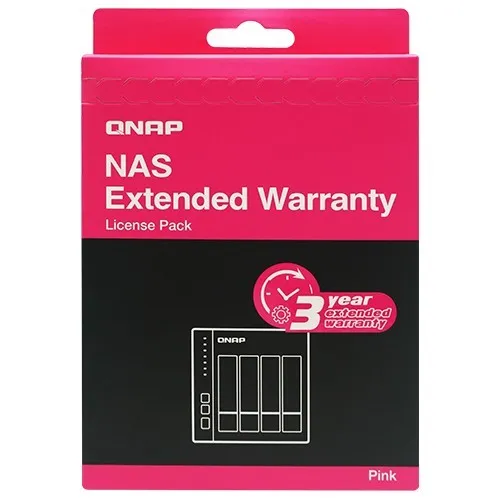QNAP LIC-NAS-EXTW-PINK-3Y extensión de la LIC-NAS-EXTW-PINK-3Y