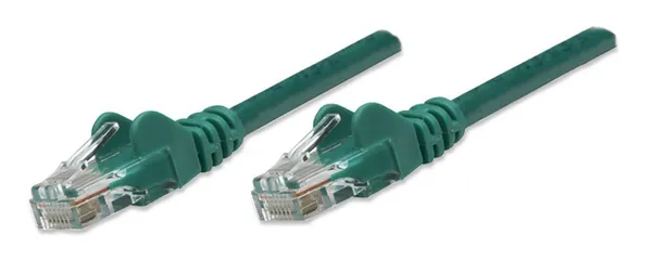 Intellinet Cat5e, 0.45m cable de red Verde 0,5 m U/UTP (UTP) 318167