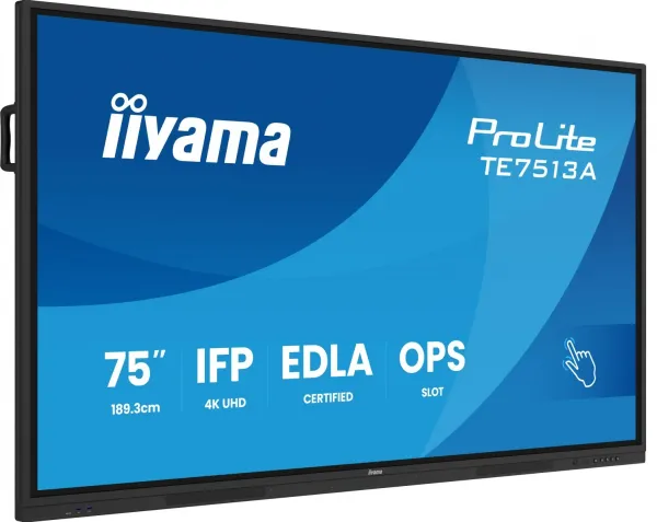 iiyama TE7513A-B3AG Panel Plano Interactivo IFP 75" IPS TE7513A-B3AG