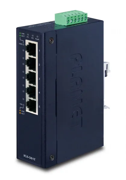 PLANET IGS-501T switch No administrado Gigabit Ethernet IGS-501T