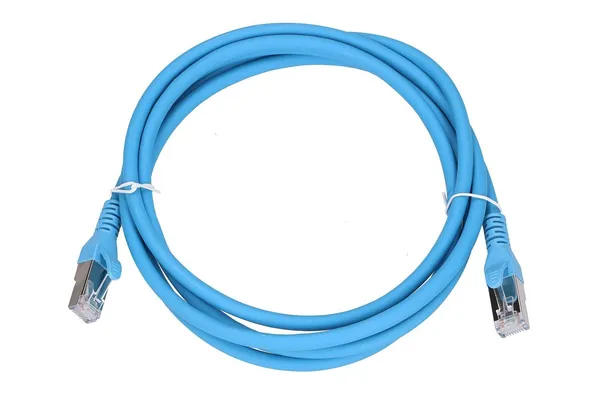 Extralink Kat.6A S/FTP 2m | LAN Patchcord | Cable de cobre de EX.6563