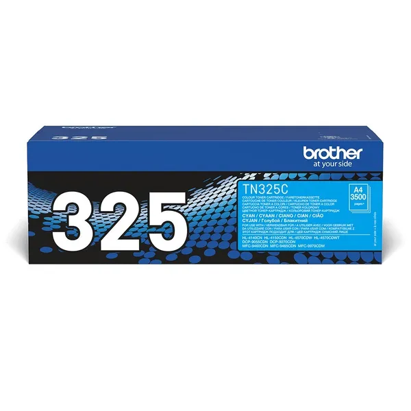 Brother TN-325C cartucho de tóner 1 pieza(s) Original Cian TN325C