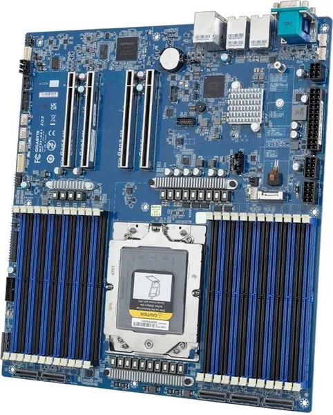 Gigabyte MZ33-AR1, 1xSKT LGA 6096, AMD EPYC 9005, SoC MZ33-AR1