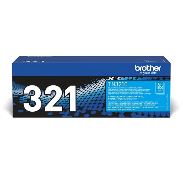 Brother TN-321C cartucho de tóner 1 pieza(s) Original Cian TN321C
