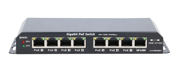 Extralink KRATOS | PoE Switch | 7x Gigabit PoE, 1x Uplink EX.1025