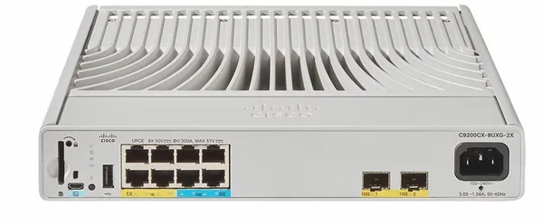 Cisco Catalyst C9200CX-8UXG-2X-A switch Gestionado C9200CX-8UXG-2X-A
