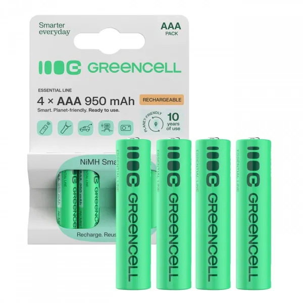 Green Cell GR03 pila doméstica Batería recargable AAA GR03