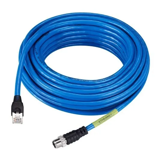 Hanwha SPP-C08100E Cable Ethernet, color azul, 10m SPP-C08100E