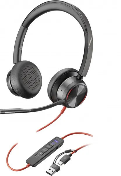 HP Poly Blackwire 8225 Stereo Microsoft Teams Certified USB-C 8X225AA