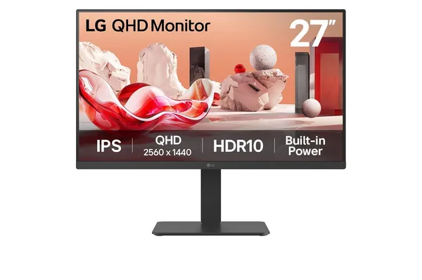 Monitor de computadora LG 27BA54QB-B 68,6 cm (27") 2560 27BA54QB-B.AEU