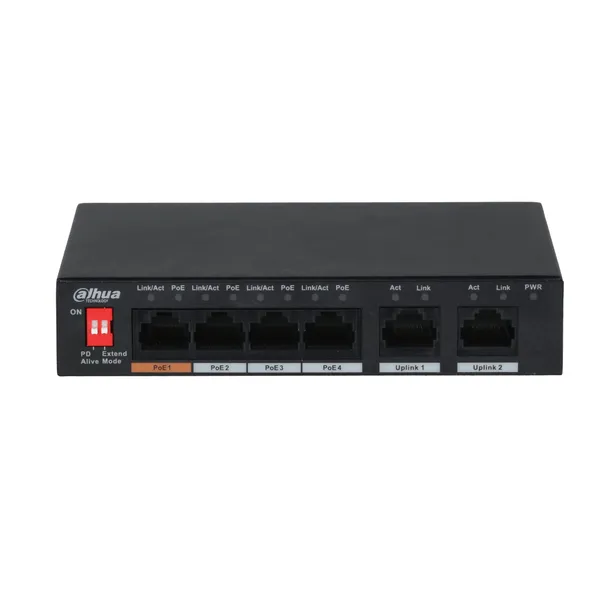 Dahua PFS3006-4ET-60-V2 Switch de escritorio no PFS3006-4ET-60-V2