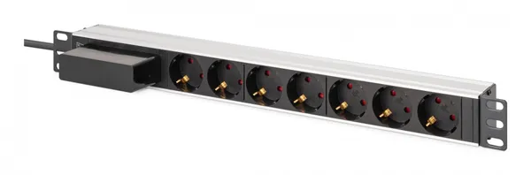 Regleta de alimentación PDU Rack 19" con interruptor DN-95439