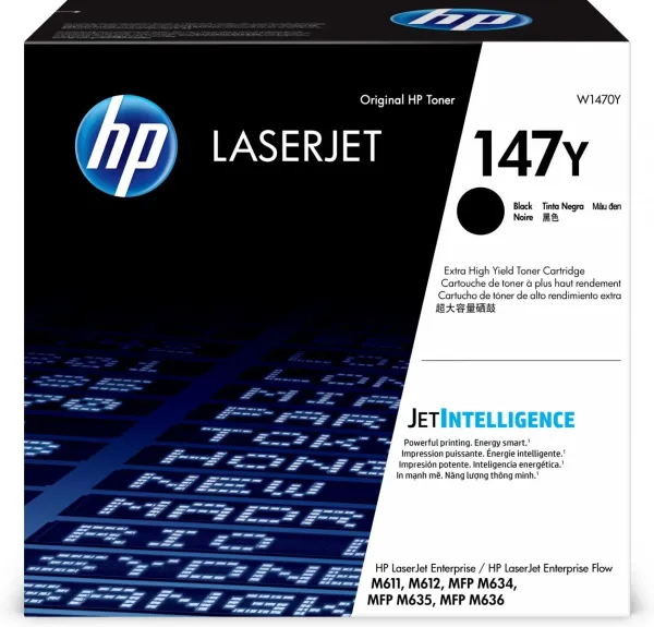 Tóner original HP 147Y - negro (W1470Y) W1470Y