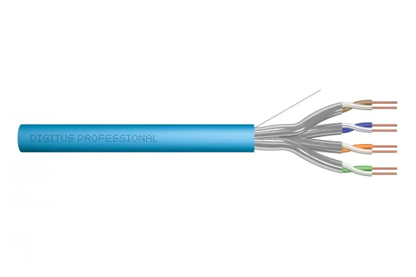 Cable de instalación DIGITUS cat.6A, U/FTP, Eca, AWG DK-1623-A-VH-1