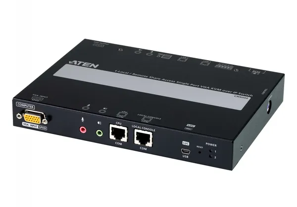 ATEN CN9000-AT-G interruptor KVM Negro CN9000-AT-G
