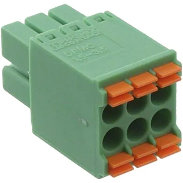 Teltonika PR4RS06K bloque de terminales 6P Verde PR4RS06K