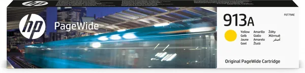 HP Cartucho amarillo original PageWide 913A F6T79AE
