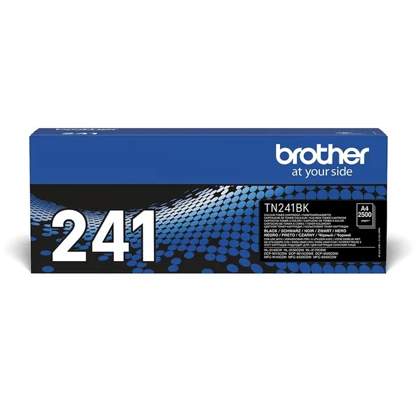 Brother TN-241BK cartucho de tóner 1 pieza(s) Original Negro TN241BK
