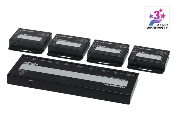 ATEN VS1824KIT-AT-G divisor de video HDMI 2x HDMI VS1824KIT-AT-G