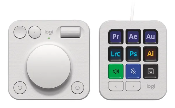 Logitech 920-012932 MX Creative Console Gris Claro 920-012932