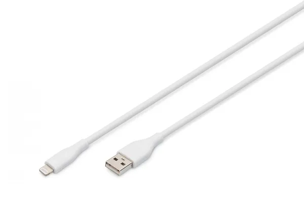 Cable de alimentación de silicona USB-A - Lightning AK-600108-005-W
