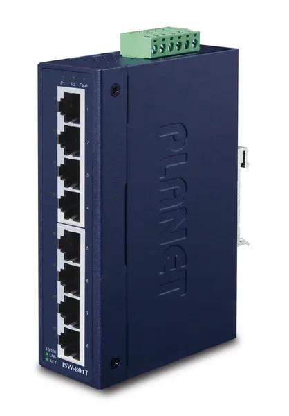 PLANET ISW-801T switch No administrado L2 Fast Ethernet ISW-801T