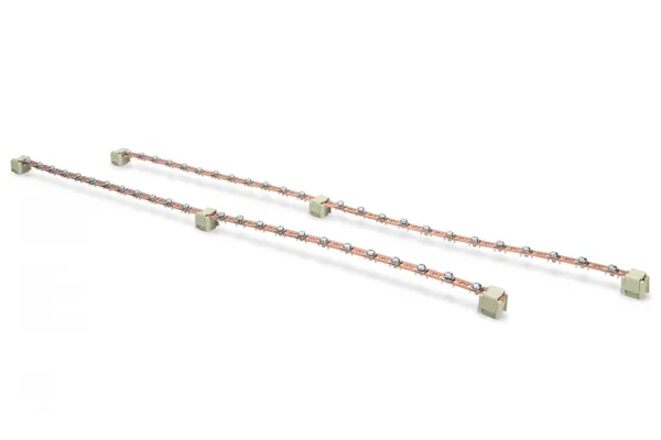 Juego de barras de igualación, 2 pcs., 820 mm² x 24 DN-19-EARTH-L