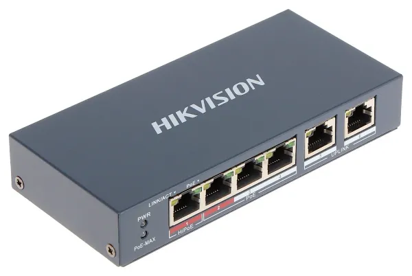 Interruptor Hikvision DS-3E0106HP-E DS-3E0106HP-E