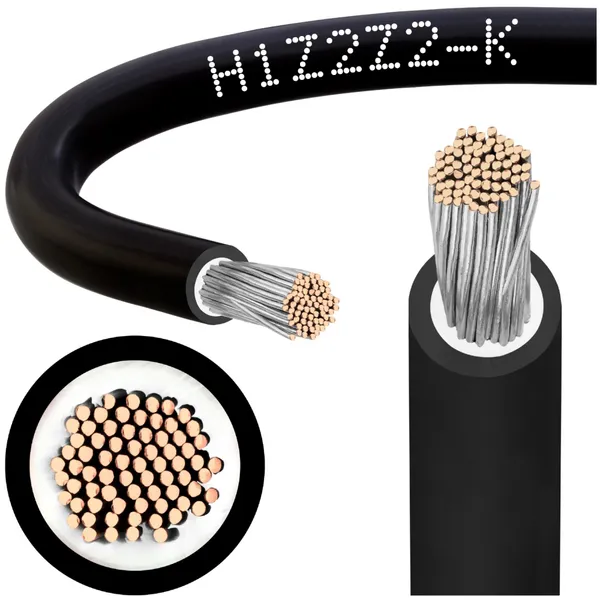 MG Wires H1Z2Z2-K-4MM2/100M Cable fotovoltaico H1Z2Z2-K-4MM2/100M