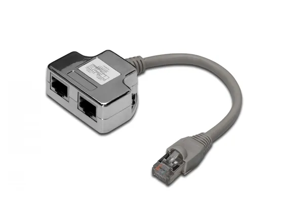 Digitus DN-93904 divisor de red Gris, Plata DN-93904
