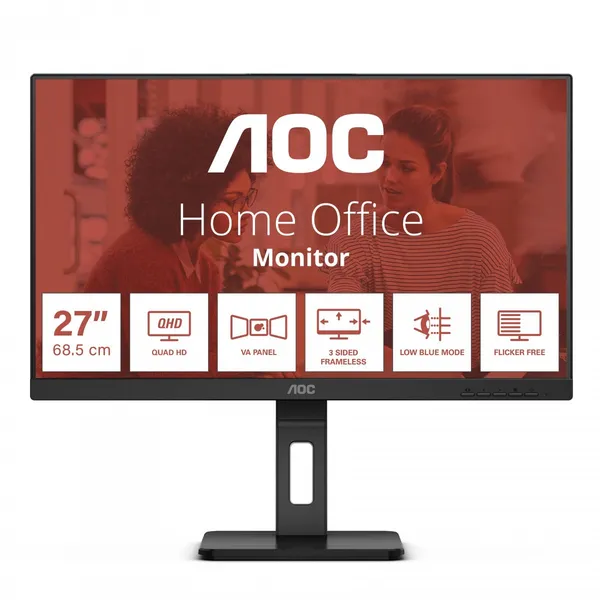 AOC Q27E3UMF pantalla para PC 68,6 cm (27") 2560 x 1440 Q27E3UMF