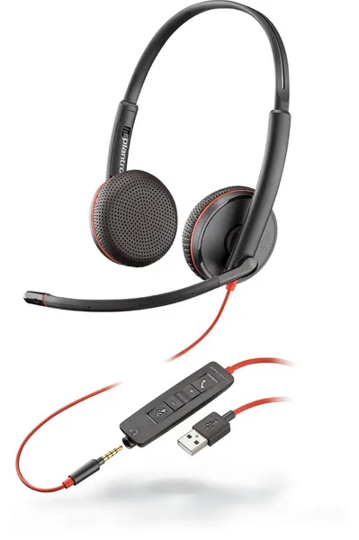 POLY Blackwire C3225 Auriculares Diadema Conector de 3,5 mm 209747-201