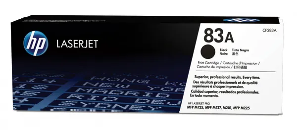 HP Cartucho de tóner original LaserJet 83A negro CF283A