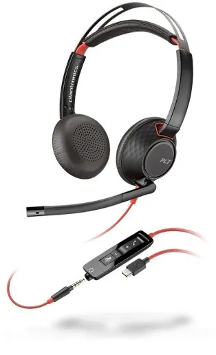 POLY Blackwire 5220 Auriculares Alámbrico Diadema 207586-03