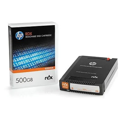 HPE RDX 500GB Removable Disk Cartridge Q2042A
